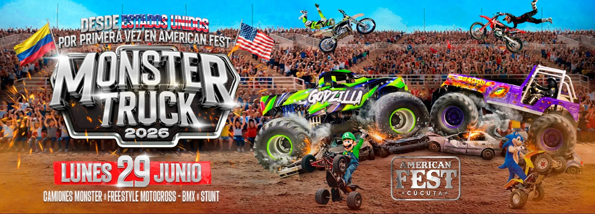 MONSTER TRUCK CUCUTA