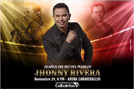 JHONNY RIVERA 20 AÑOS DEL REY DEL PUEBLO