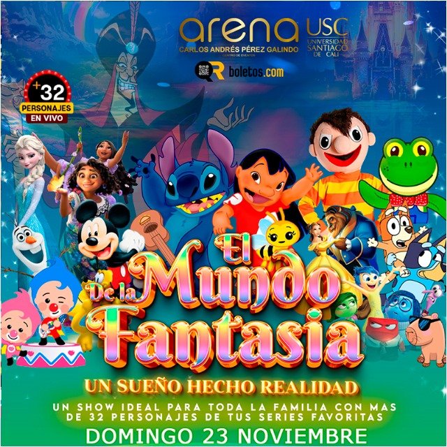 EL MUNDO DE LA FANTASIA - 5:00PM