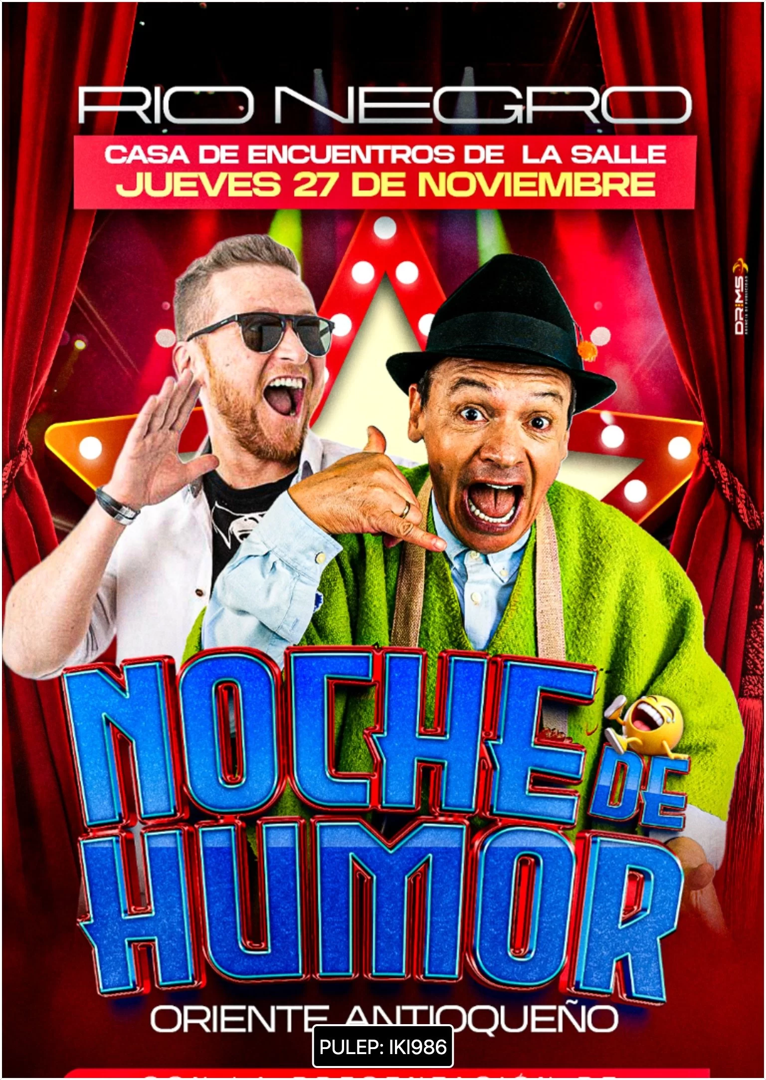 NOCHE DE HUMOR ORIENTE ANTIOQUEÑO
