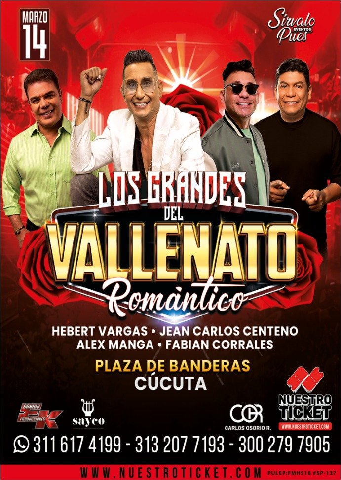 LOS GRANDES DEL VALLENATO ROMÁNTICO