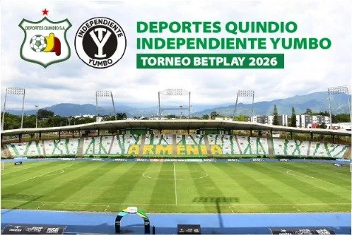 DEPORTES QUINDIO VS INDEPENDIENTE YUMBO TORNEO BETPLAY 2026