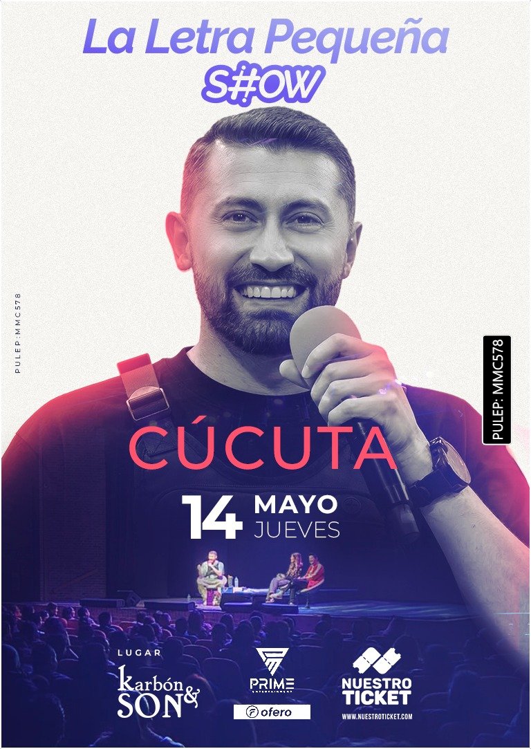 LA LETRA PEQUEÑA CUCUTA