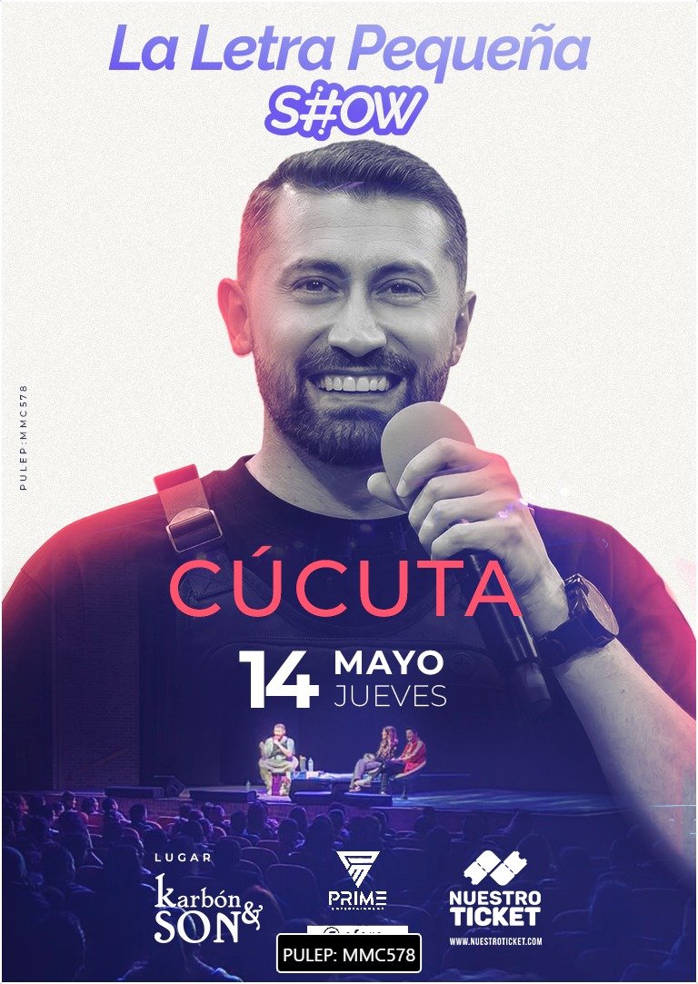 LA LETRA PEQUEÑA CUCUTA