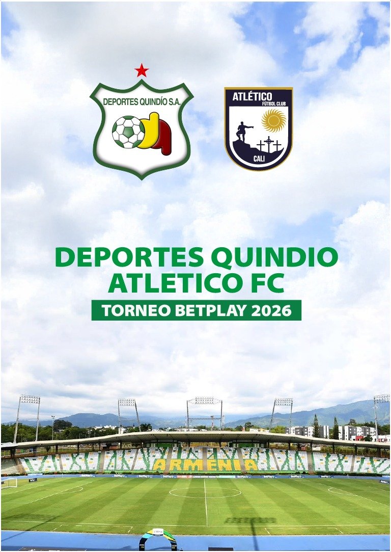 DEPORTES QUINDIO VS ATLETICO TORNEO BETPLAY 2026