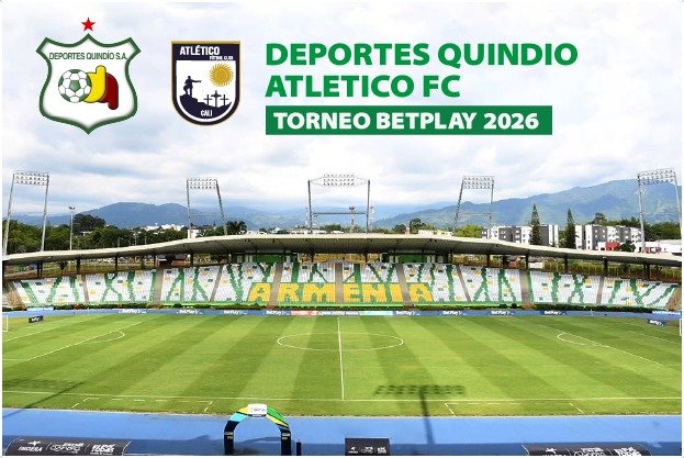 DEPORTES QUINDIO VS ATLETICO TORNEO BETPLAY 2026