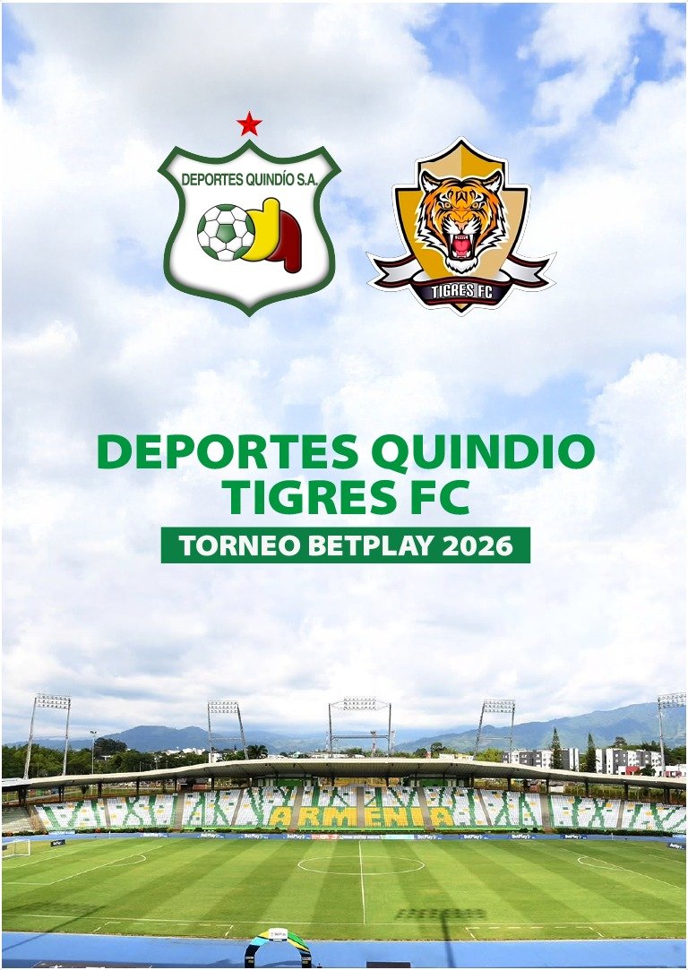 DEPORTES QUINDIO VS TIGRES - CUADRANGULARES 2026
