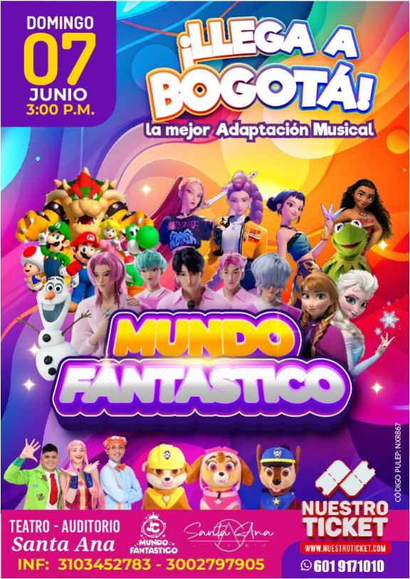 MUNDO FANTASTICO BOGOTA