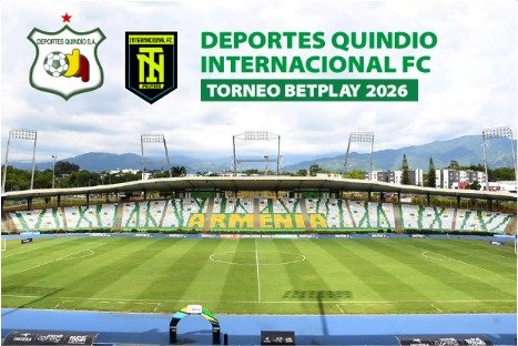DEPORTES QUINDIO VS INTERNACIONAL FC - CUADRANGULARES 2026