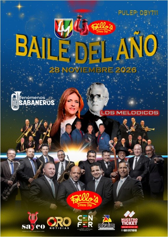 BAILE DEL AÑO 2026