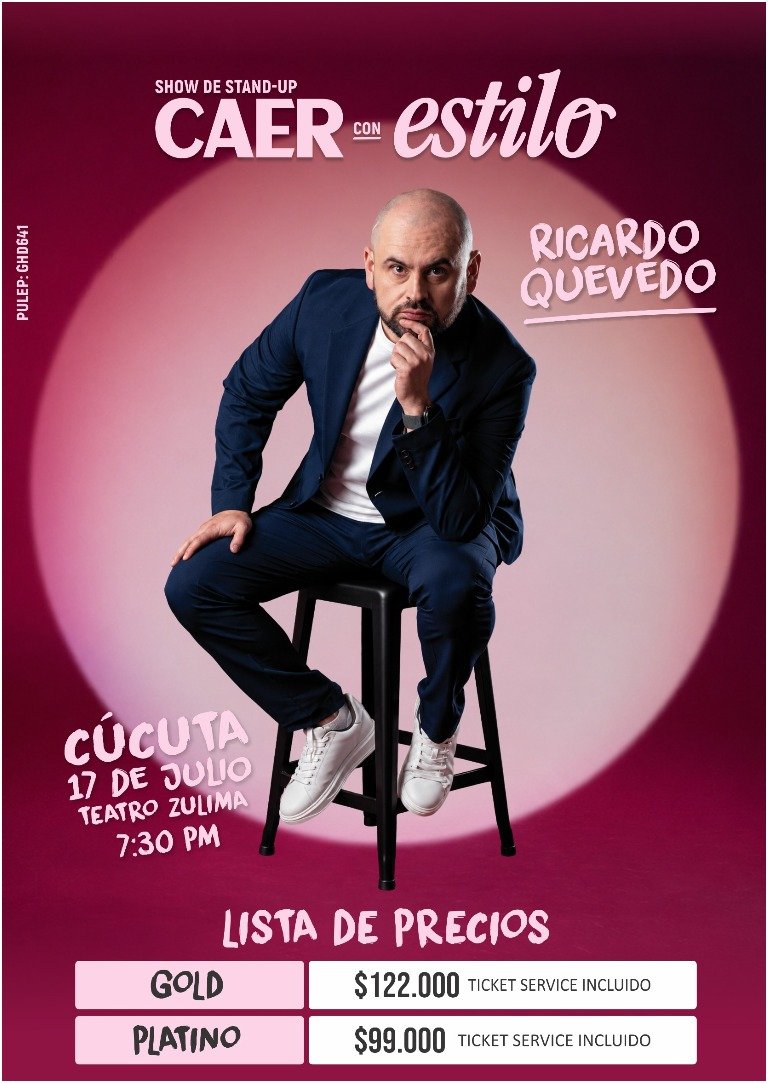CAER CON ESTILO RICARDO QUEVEDO