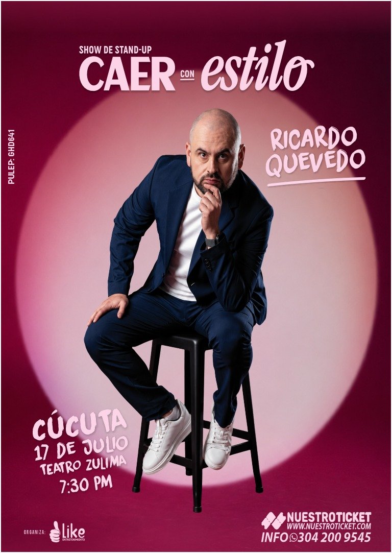 CAER CON ESTILO RICARDO QUEVEDO