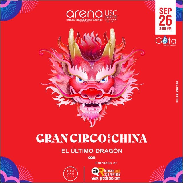 GRAN CIRCO DE CHINA - 26 SEPTIEMBRE