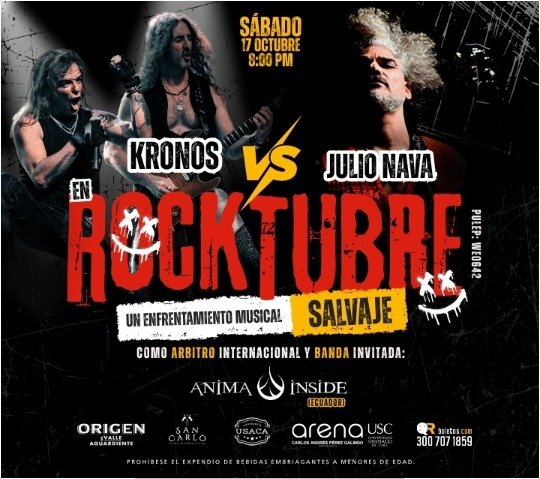 ROCKTUBRE “UN ENFRENTAMIENTO MUSICAL SALVAJE”