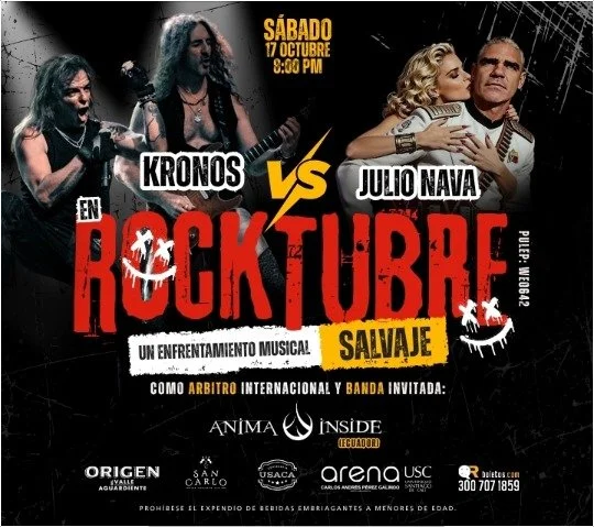 ROCKTUBRE “UN ENFRENTAMIENTO MUSICAL SALVAJE”