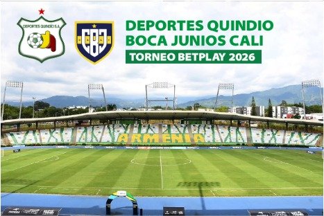 DEPORTES QUINDIO VS BOCA JUNIORS TORNEO 2026 - II