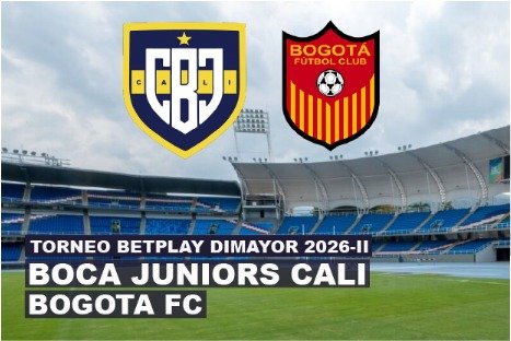 BOCA JUNIORS CALI VS BOGOTA FC TORNEO BETPLAY 2026 - II