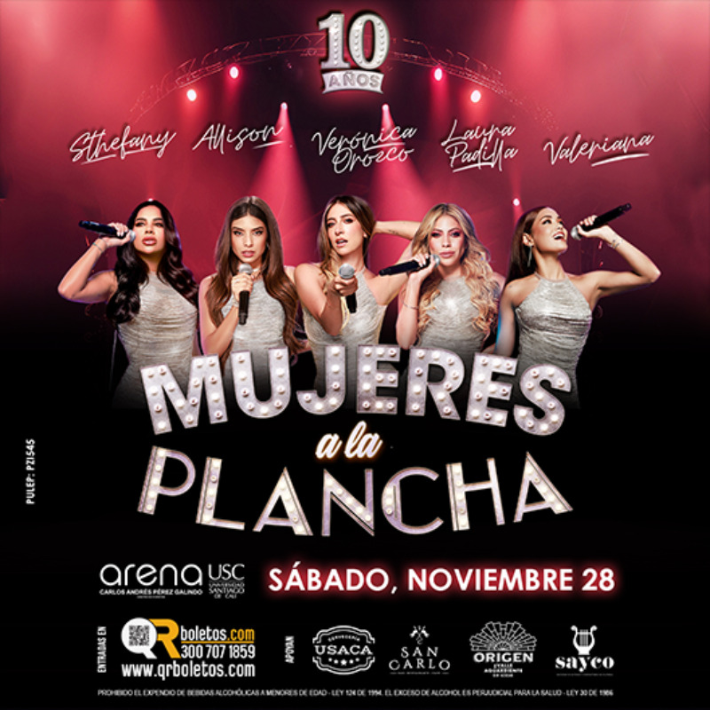 MUJERES A LA PLANCHA 10 AÑOS
