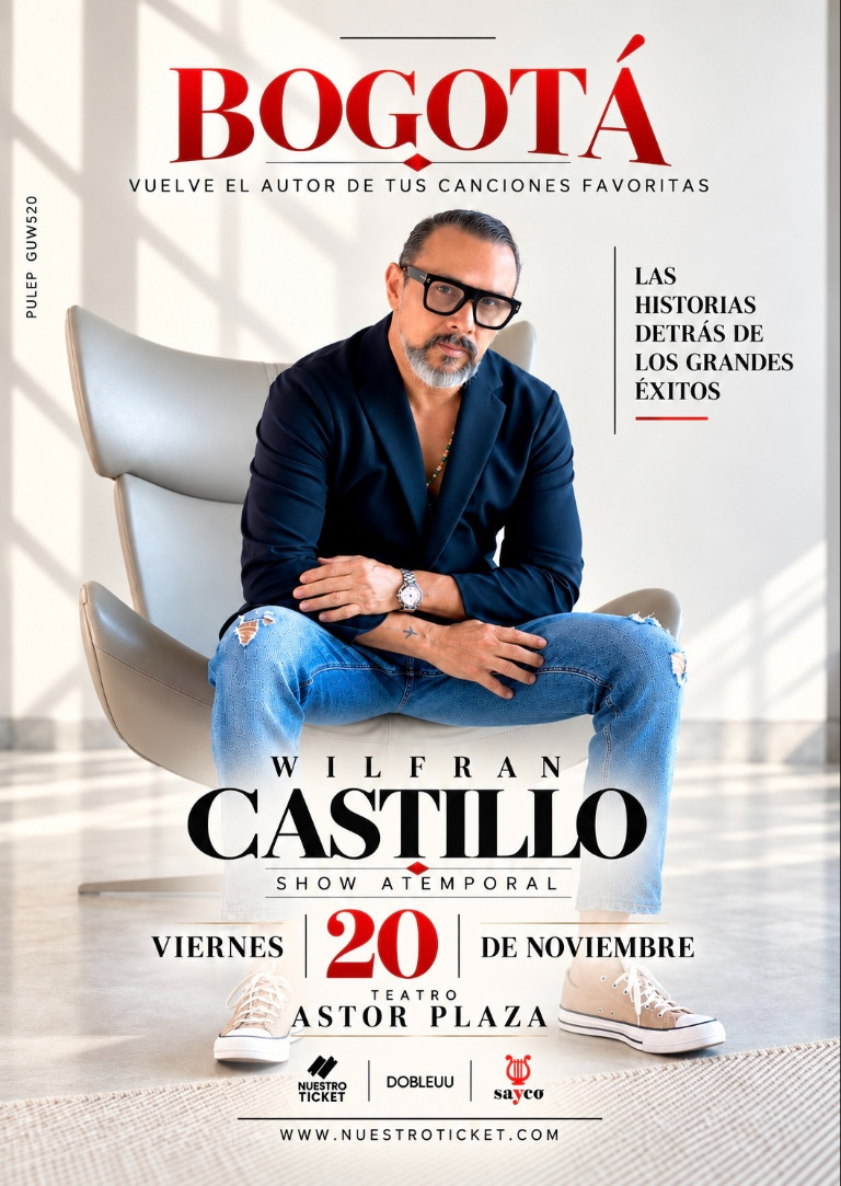WILFRAN CASTILLO - LAS HISTORIAS DETRÁS DE LOS GRANDES EXITOS BOGOTA